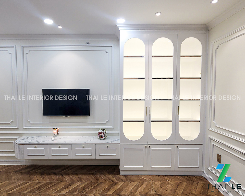 Thi công nội thất căn hộ A15.03 An Phú Q6 - 135m2